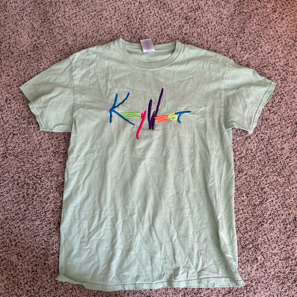 Gildan Light Green Graphic Tee